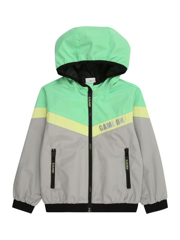 s.Oliver s.Oliver Преходно яке  жълто / опушено синьо / лайм