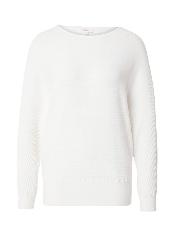 s.Oliver s.Oliver Пуловер  бяло
