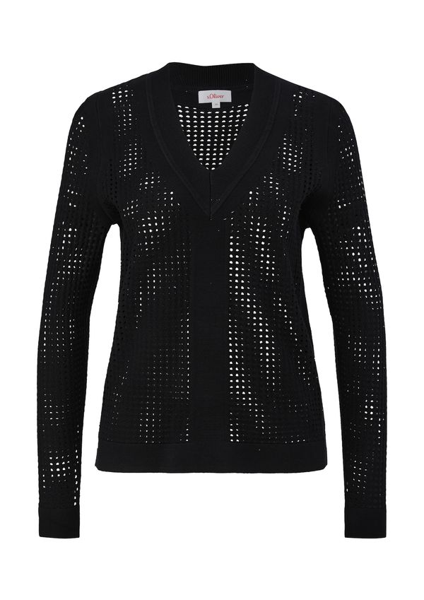 s.Oliver s.Oliver Пуловер  черно