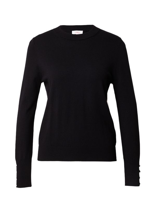 s.Oliver s.Oliver Пуловер  черно