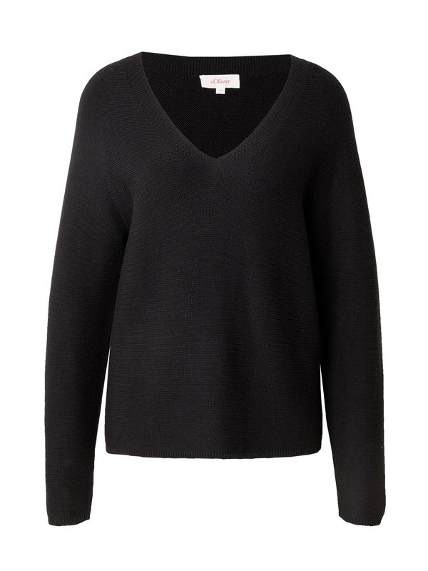 s.Oliver s.Oliver Пуловер  черно