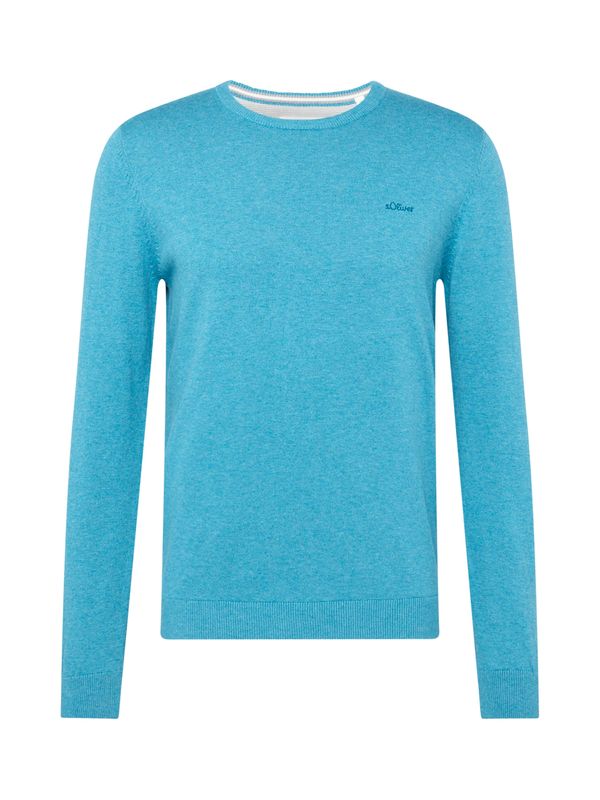 s.Oliver s.Oliver Пуловер  лазурно синьо