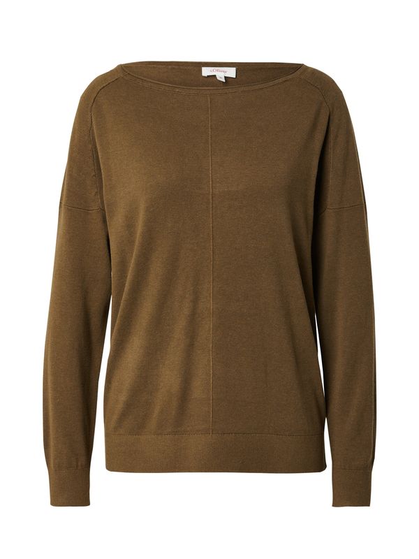 s.Oliver s.Oliver Пуловер  маслина