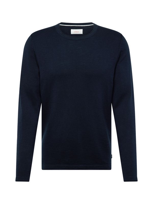 s.Oliver s.Oliver Пуловер  нейви синьо