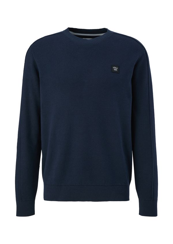 s.Oliver s.Oliver Пуловер  нейви синьо