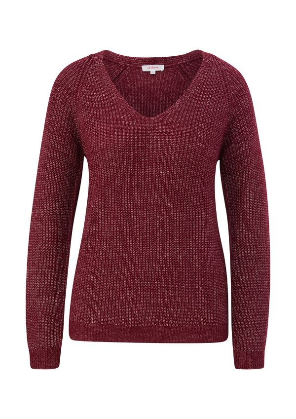 s.Oliver s.Oliver Пуловер  рубинено червено