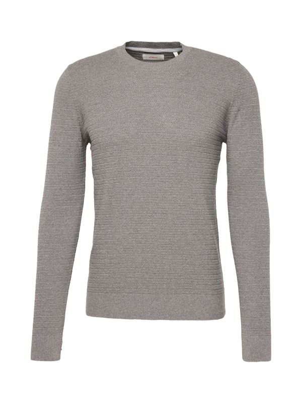s.Oliver s.Oliver Пуловер  сив меланж