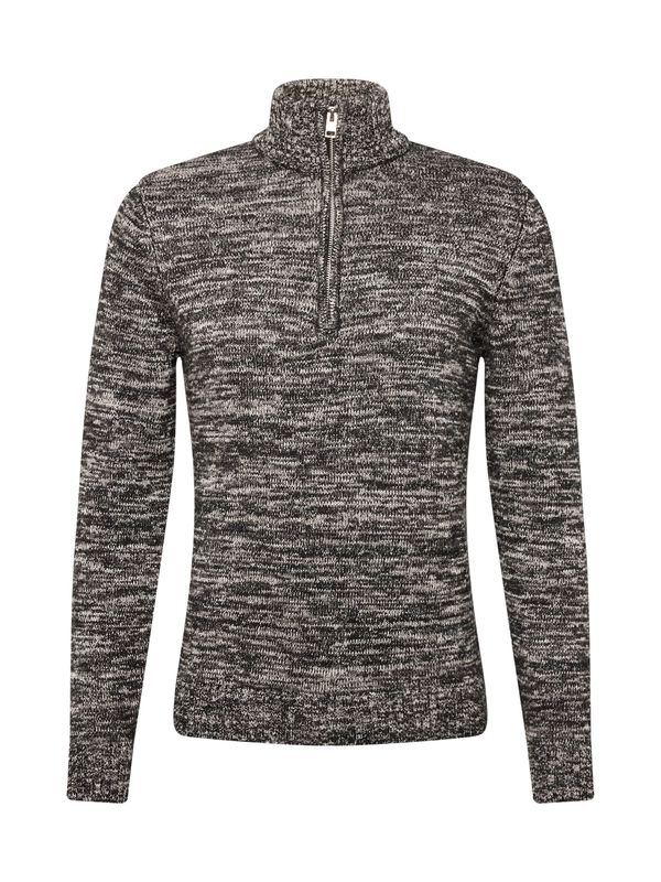 s.Oliver s.Oliver Пуловер  сиво / черно