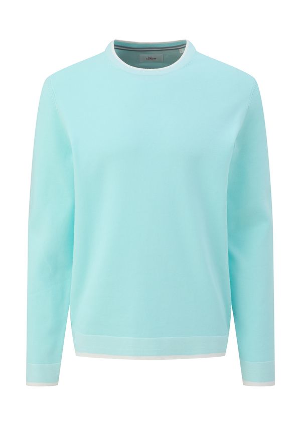 s.Oliver s.Oliver Пуловер  светлосиньо