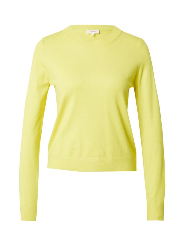 s.Oliver s.Oliver Пуловер  жълто