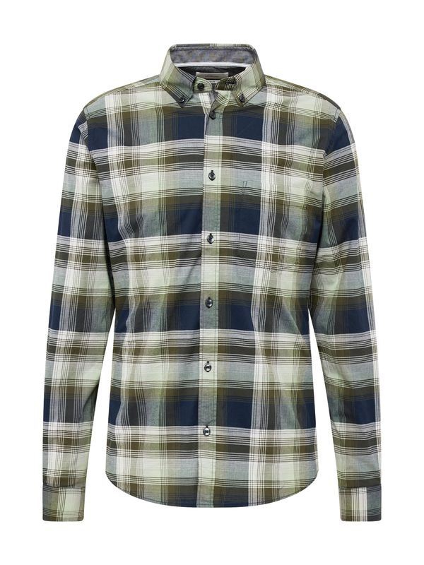 s.Oliver s.Oliver Риза  морскосиньо / маслина / мръсно бяло