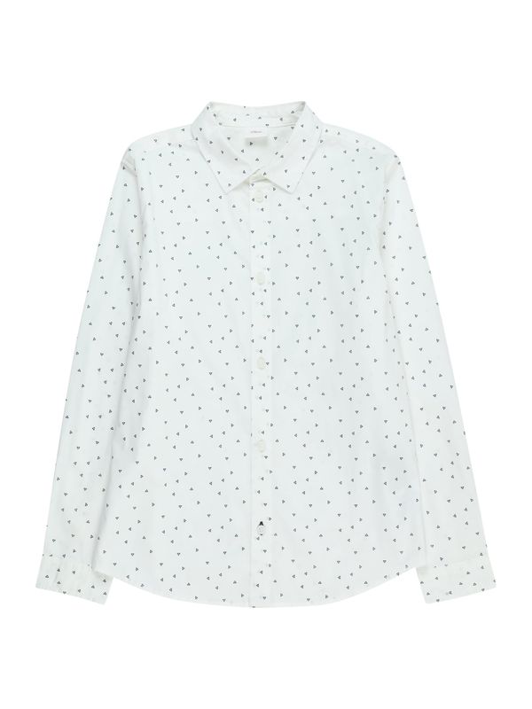 s.Oliver s.Oliver Риза  нейви синьо / бяло