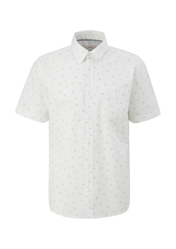 s.Oliver s.Oliver Риза  синьо / бяло