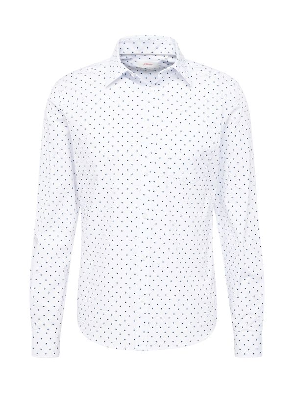 s.Oliver s.Oliver Риза  синьо / светлосиньо / бяло