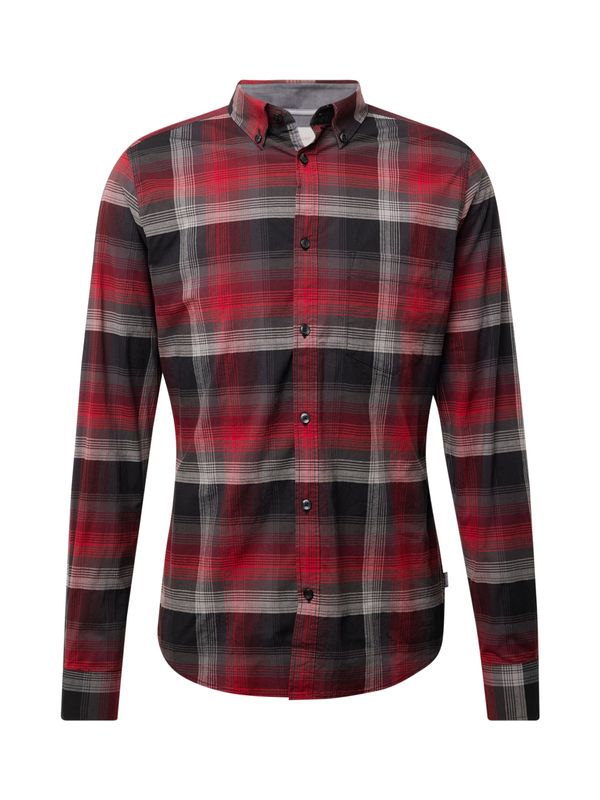 s.Oliver s.Oliver Риза  сиво / антрацитно черно / графитено сиво / червено