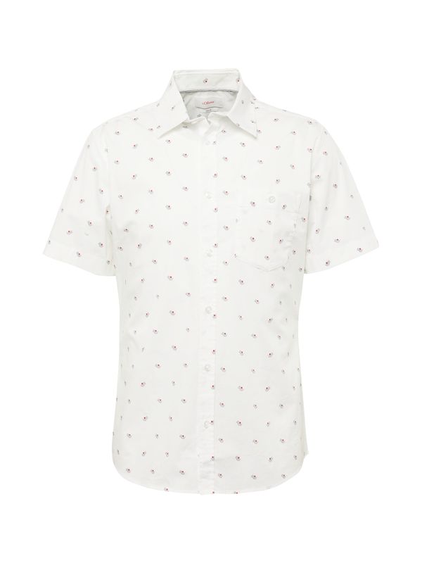 s.Oliver s.Oliver Риза  сиво / тъмночервено / бяло