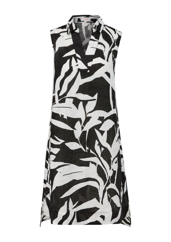 s.Oliver s.Oliver Рокля  черно / бяло