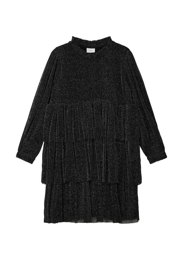 s.Oliver s.Oliver Рокля  черно / сребърно