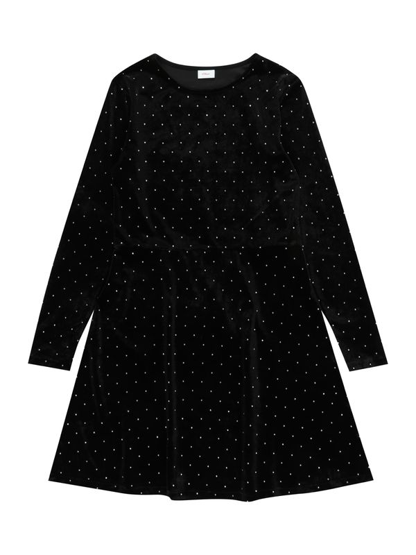 s.Oliver s.Oliver Рокля  черно / сребърно