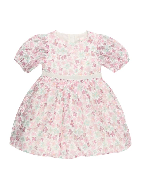 s.Oliver s.Oliver Рокля  мента / бледорозово / еосин / бяло