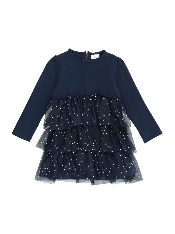 s.Oliver s.Oliver Рокля  нейви синьо / бяло