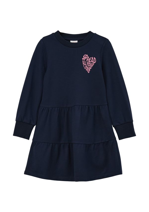 s.Oliver s.Oliver Рокля  нейви синьо / светлорозово