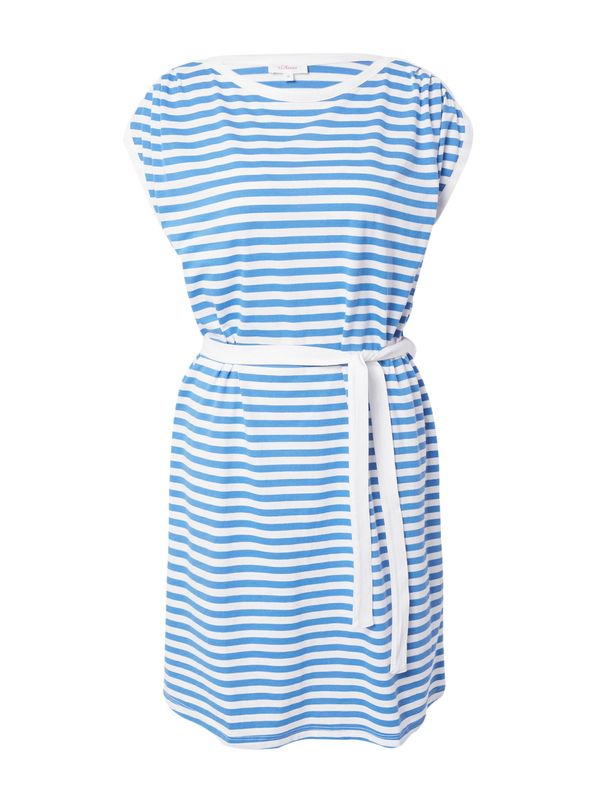 s.Oliver s.Oliver Рокля  синьо / бяло