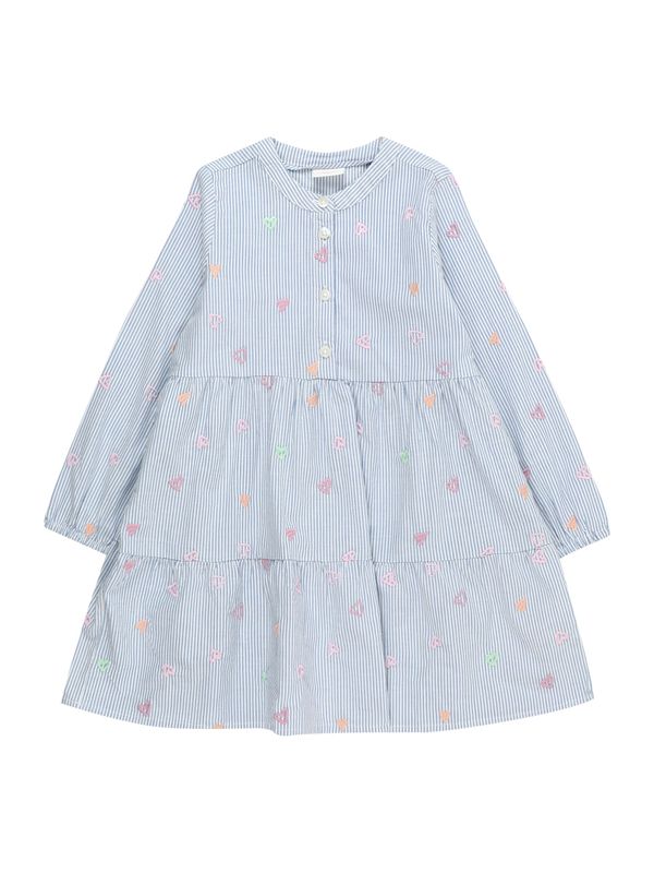 s.Oliver s.Oliver Рокля  светлосиньо / оранжево / бледорозово / бяло