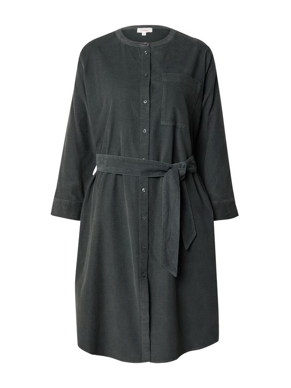 s.Oliver s.Oliver Рокля тип риза  тъмнозелено