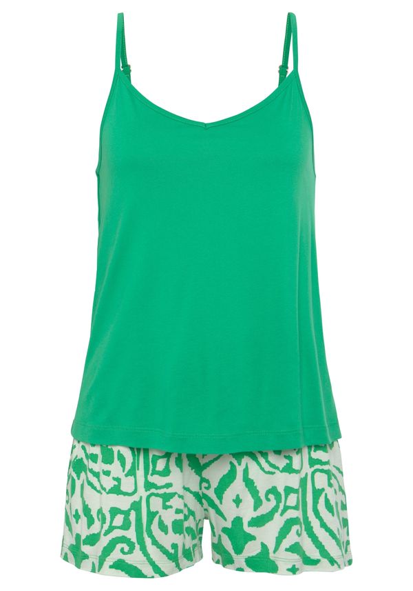 s.Oliver s.Oliver Шорти  зелено / бяло