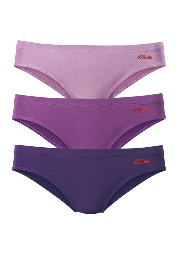 s.Oliver s.Oliver Слип  боровинка / пастелнолилаво / тъмнолилаво