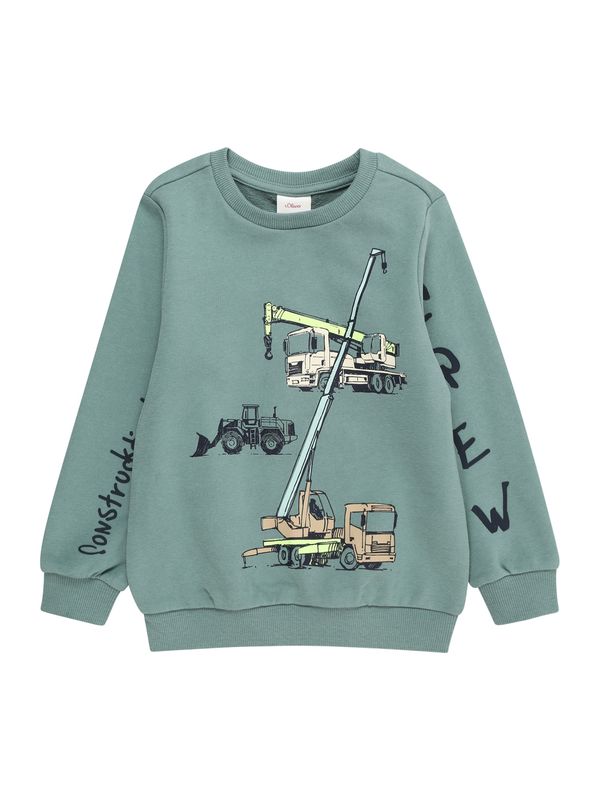 s.Oliver s.Oliver Суичър  бежово / опушено синьо / светлозелено / черно