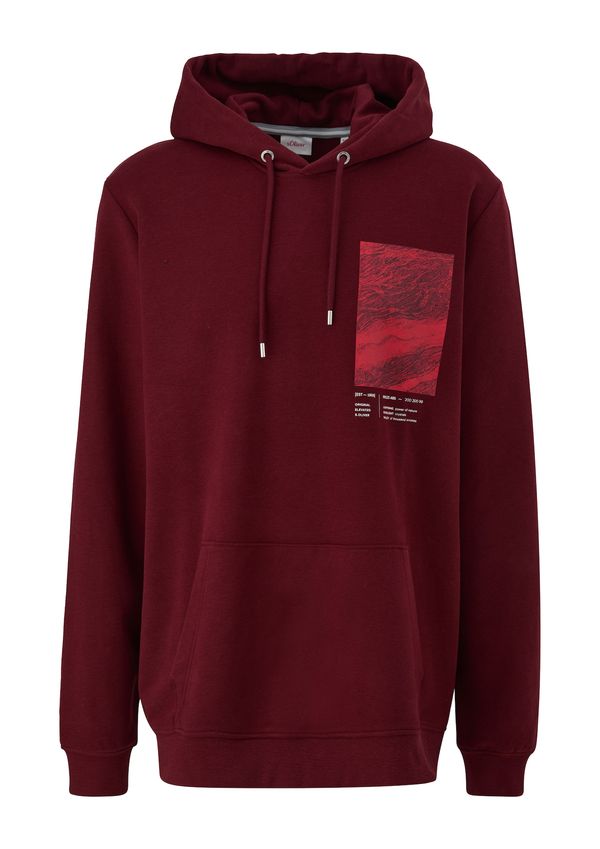 s.Oliver s.Oliver Суичър  бордо / пъпеш / бяло