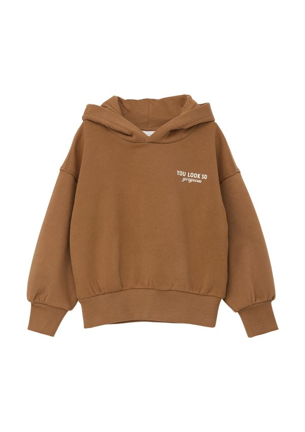 s.Oliver s.Oliver Суичър  кафяво / розово / бяло