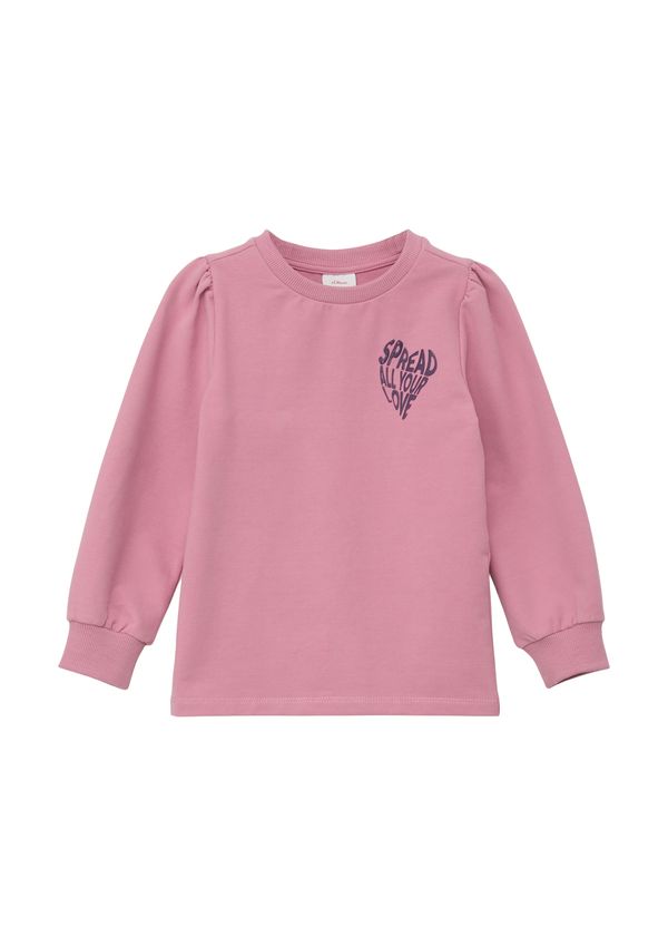 s.Oliver s.Oliver Суичър  лилав / бледорозово