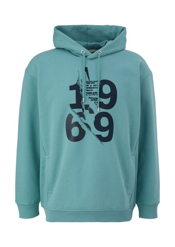 s.Oliver s.Oliver Суичър  морскосиньо / нефритено зелено