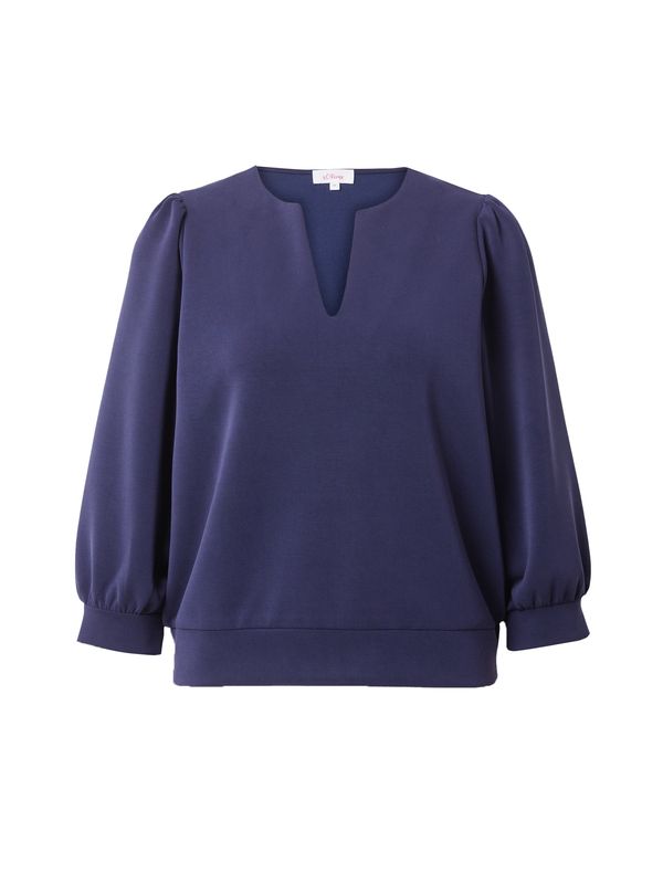 s.Oliver s.Oliver Суичър  нейви синьо