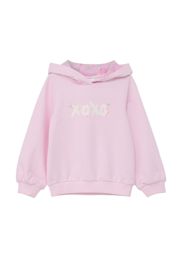 s.Oliver s.Oliver Суичър  розово / бяло