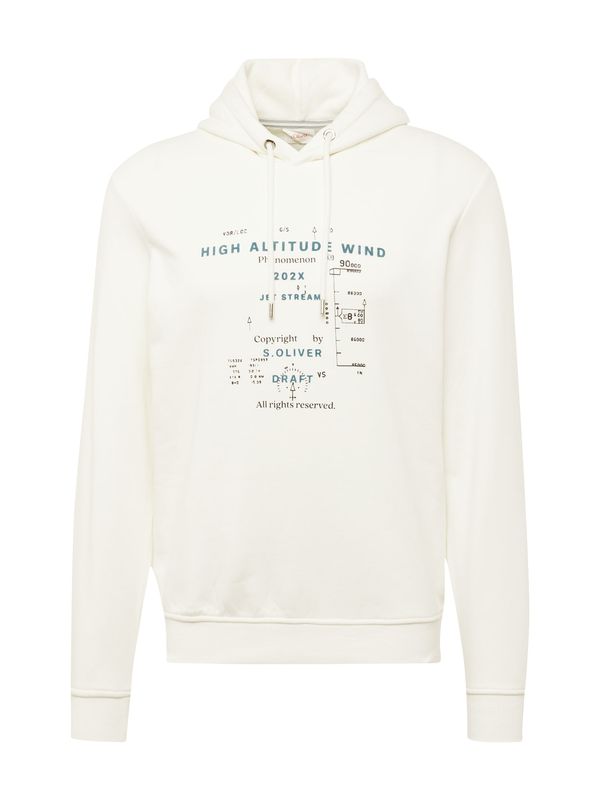 s.Oliver s.Oliver Суичър  синьо / черно / бяло