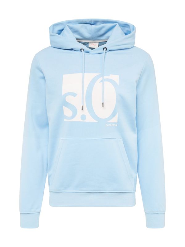 s.Oliver s.Oliver Суичър  светлосиньо / бяло