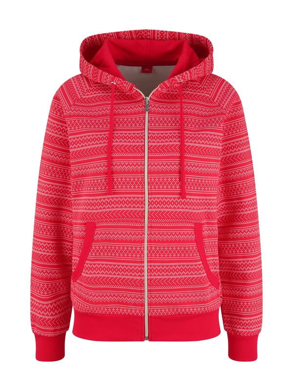 s.Oliver s.Oliver Суичъри с качулка  червено / бяло