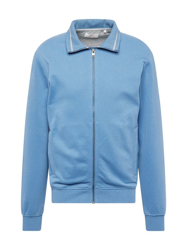 s.Oliver s.Oliver Суичъри с качулка  опушено синьо / бяло