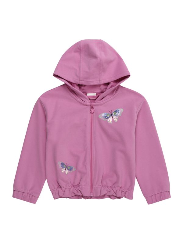 s.Oliver s.Oliver Суичъри с качулка  синьо / орхидея / черно / сребърно