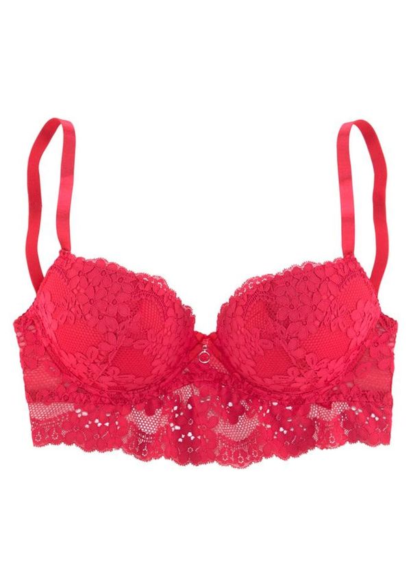 s.Oliver s.Oliver Сутиен 'Charléne'  пастелно червено