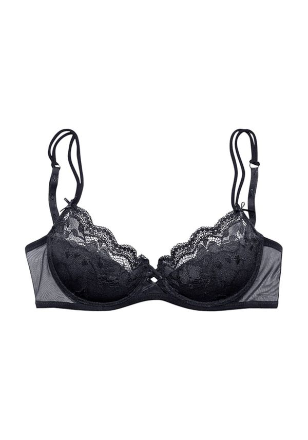 s.Oliver s.Oliver Сутиен  черен меланж