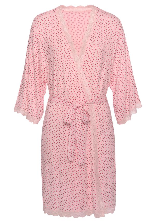 s.Oliver s.Oliver Сутрешен халат  бледорозово / тъмнорозово