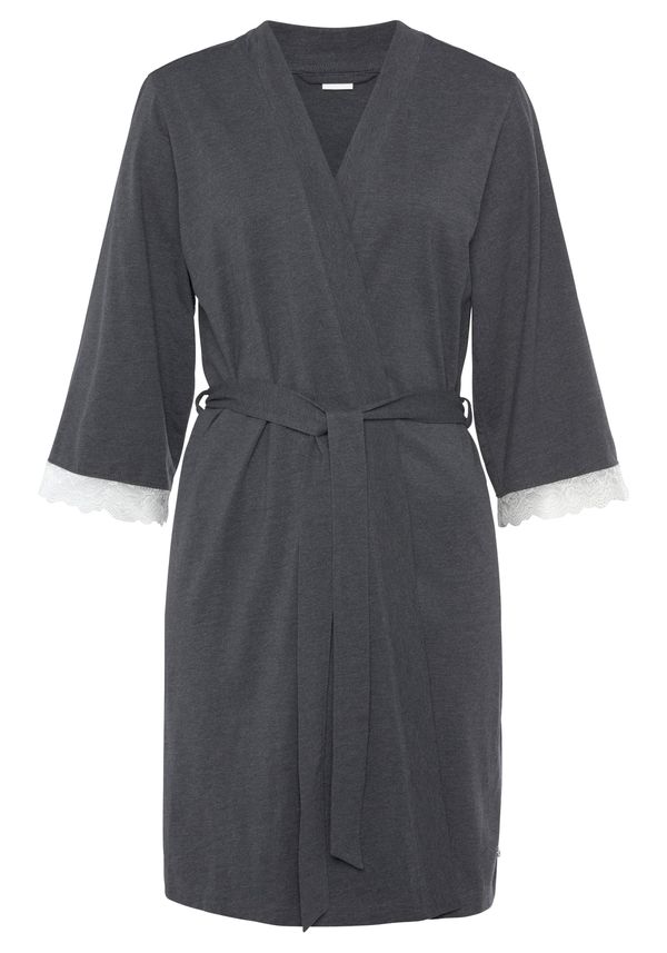 s.Oliver s.Oliver Сутрешен халат  сиво / бяло