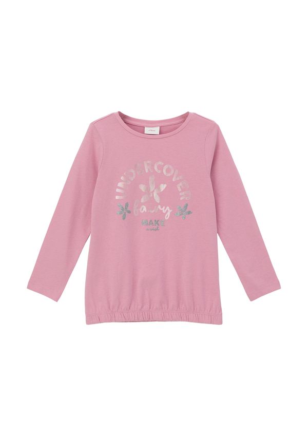 s.Oliver s.Oliver Тениска  бледорозово / сребърно