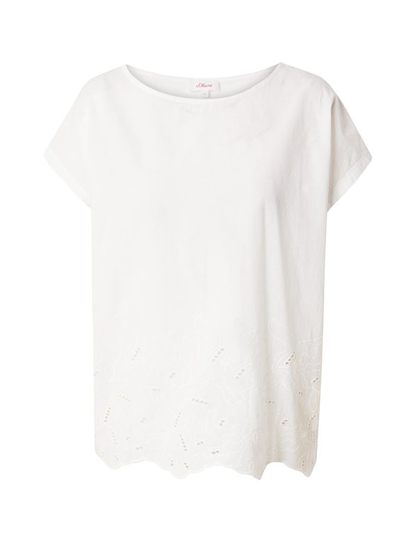 s.Oliver s.Oliver Тениска  бяло