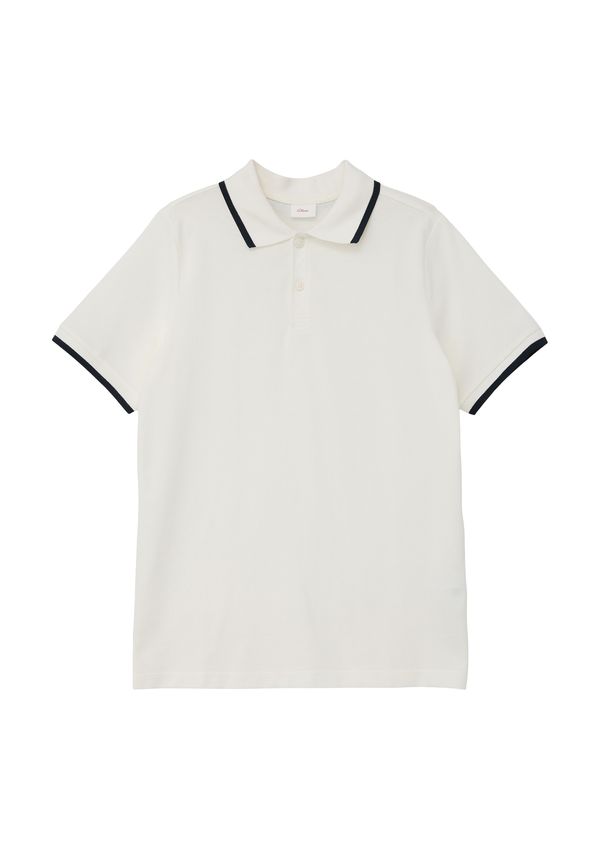 s.Oliver s.Oliver Тениска  черно / бяло